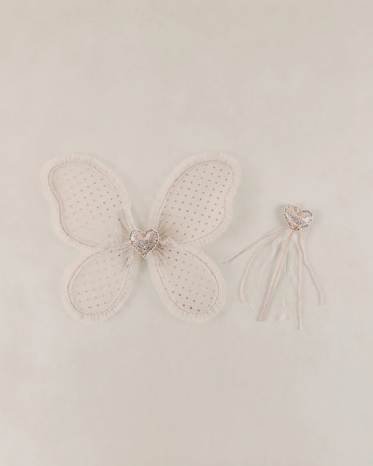 Fairy Set - Rose Gold Hearts
