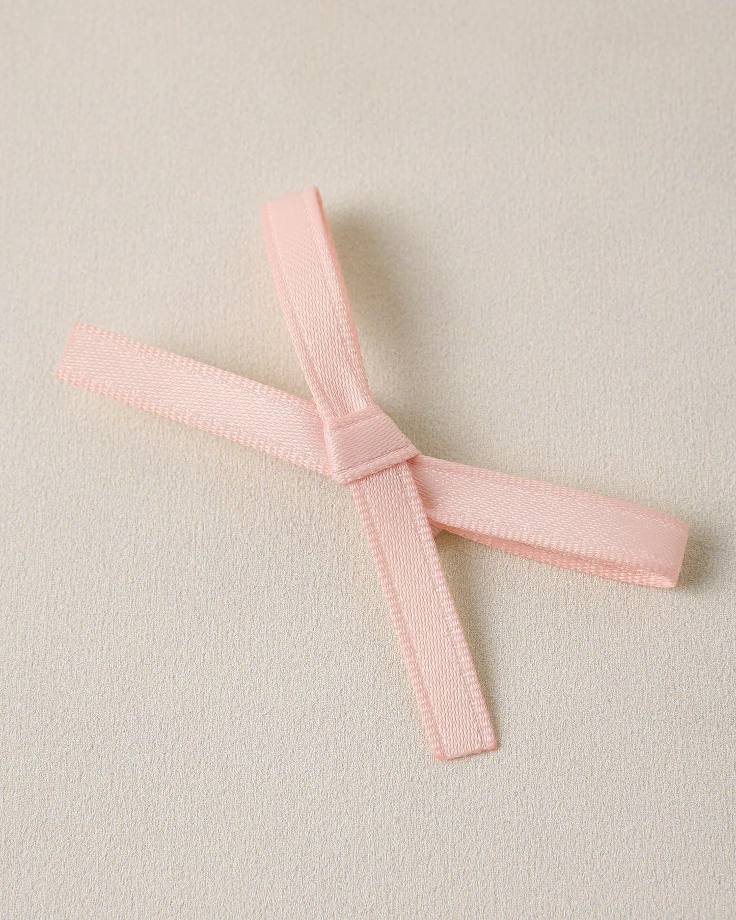 Mini Satin Bows - Pearl, Ivory