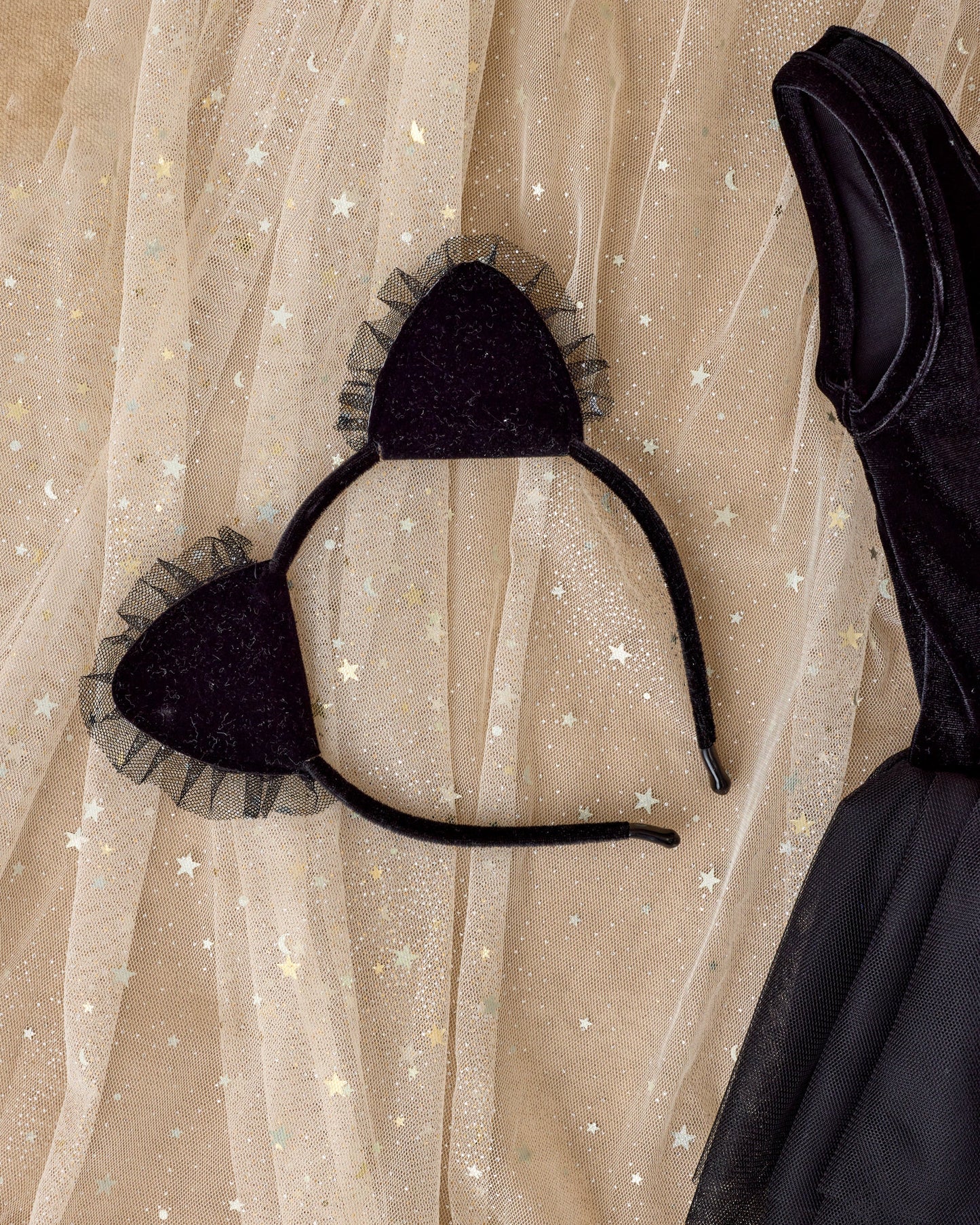 Cat Headband - Black