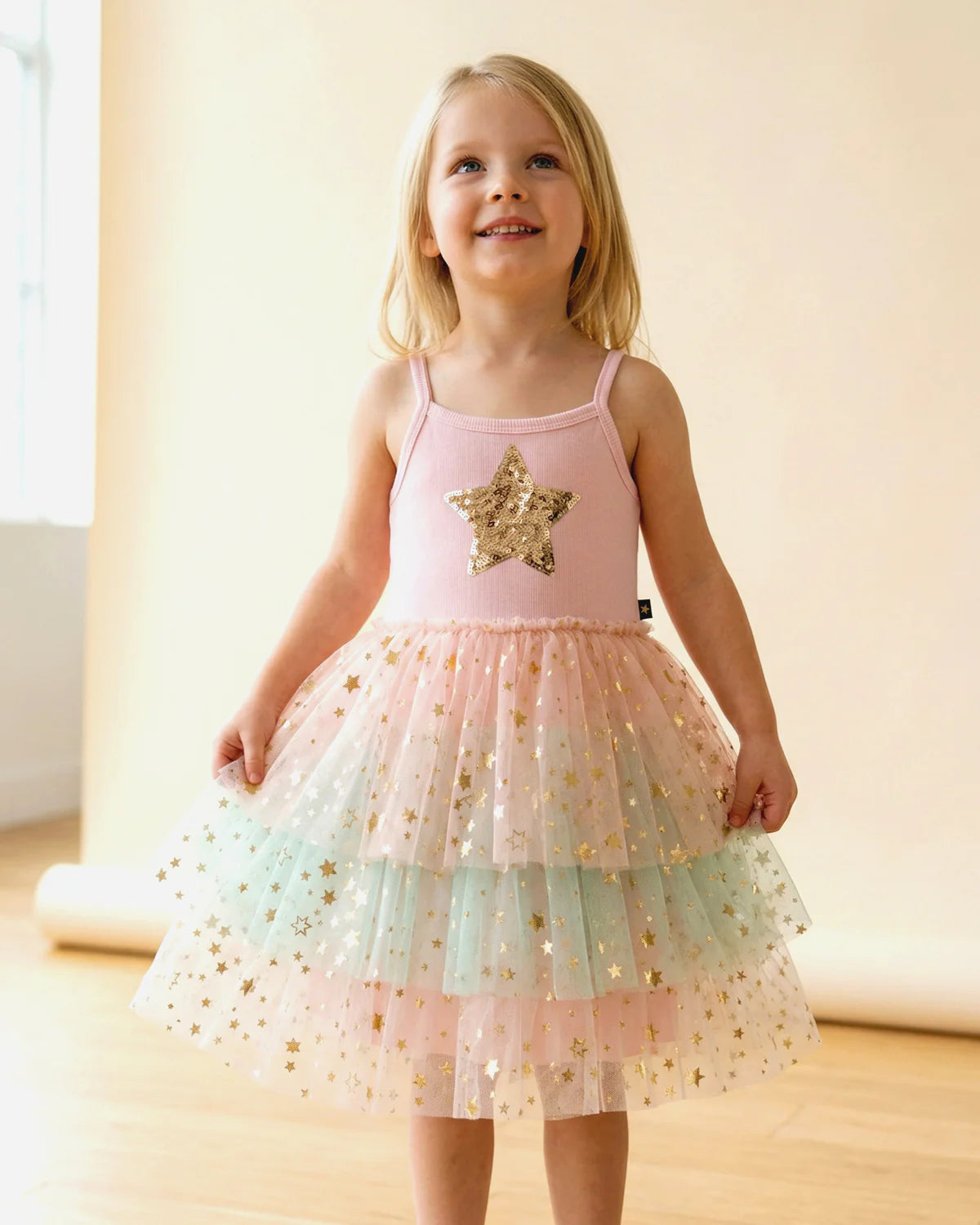 Nora 3 Layered Tutu Dress