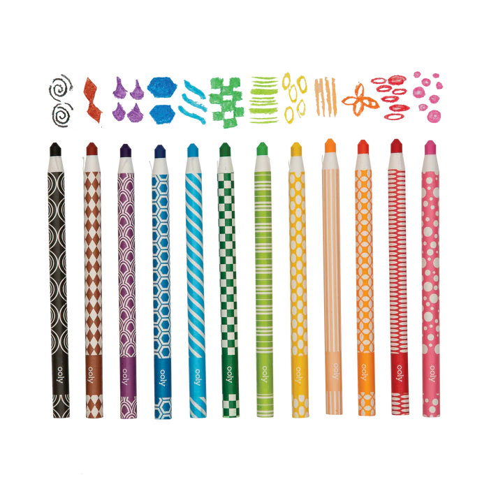 Color Apeel: Crayon Sticks (Set of 12)
