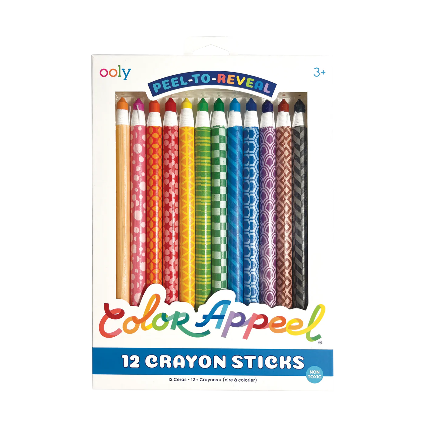 Color Apeel: Crayon Sticks (Set of 12)