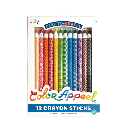 Color Apeel: Crayon Sticks (Set of 12)