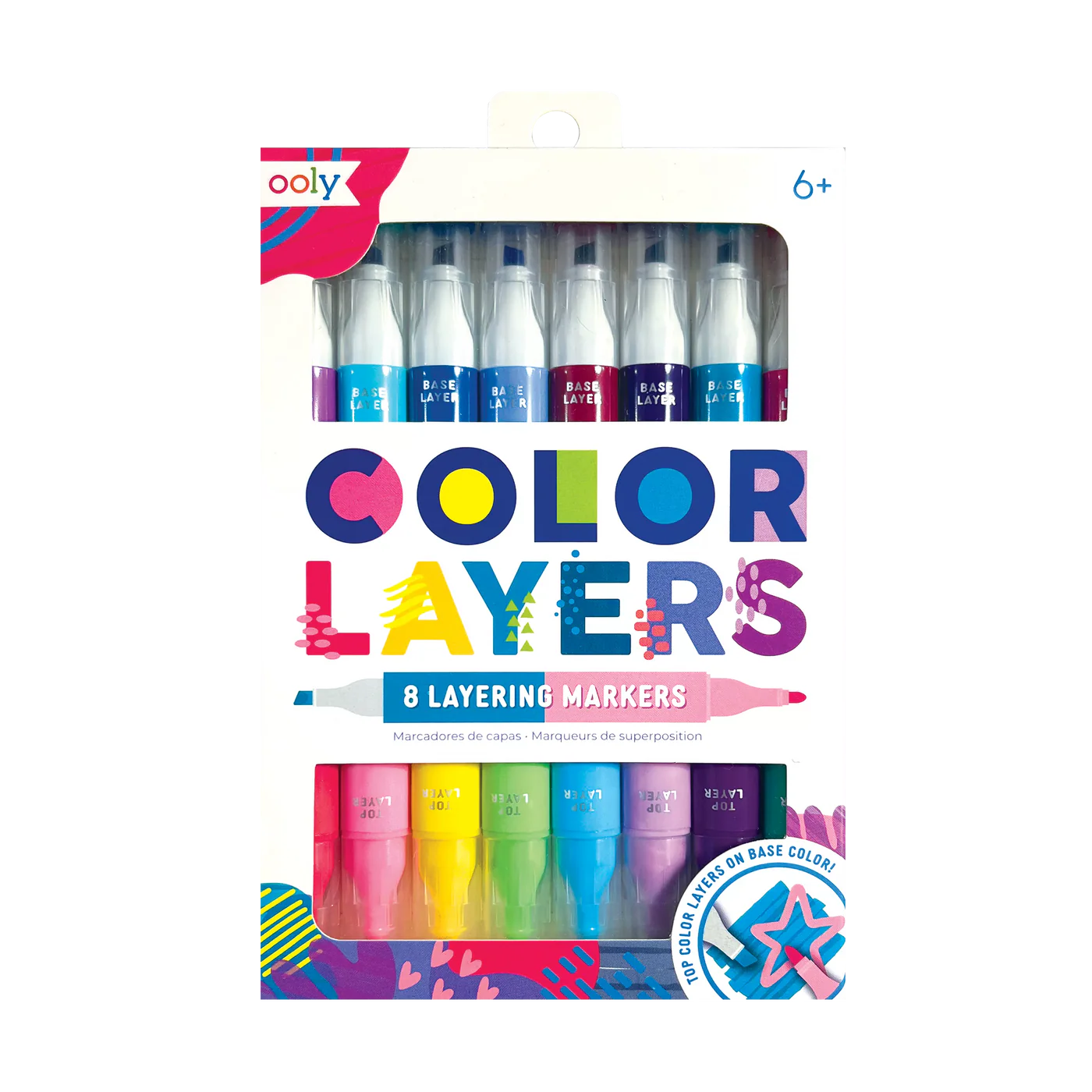 Color Layers: Double-Ended Layering Markers (Set of 8)