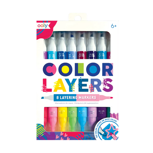 Color Layers: Double-Ended Layering Markers (Set of 8)