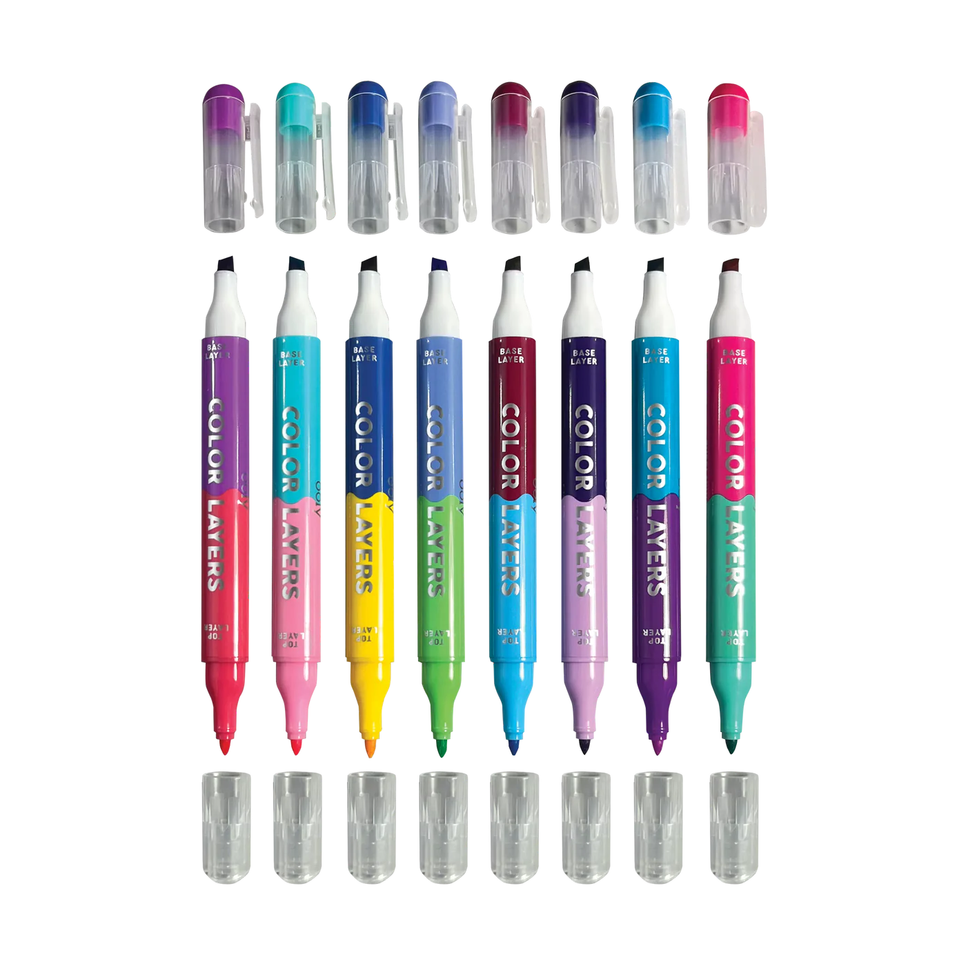 Color Layers: Double-Ended Layering Markers (Set of 8)