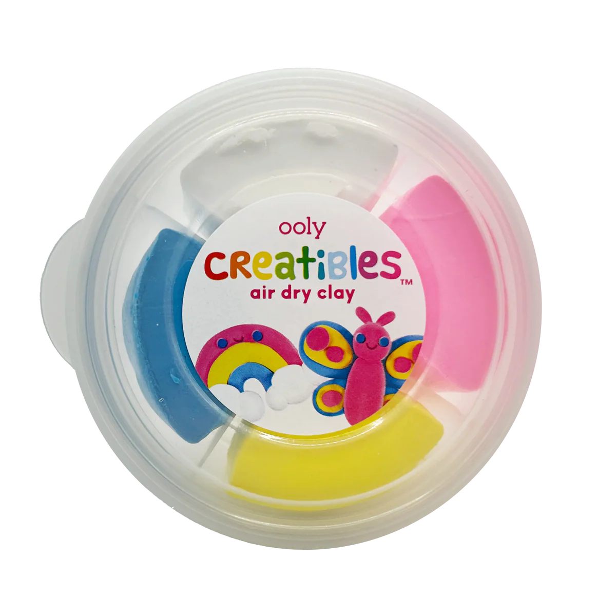 Creatibles: Air Dry Clay BFFs Kit - Rainbow Pals (Set of 4 Colors)