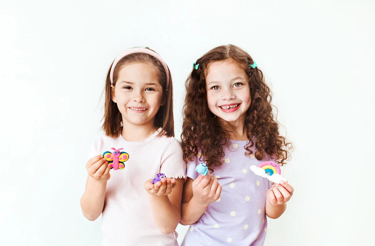 Creatibles: Air Dry Clay BFFs Kit - Rainbow Pals (Set of 4 Colors)