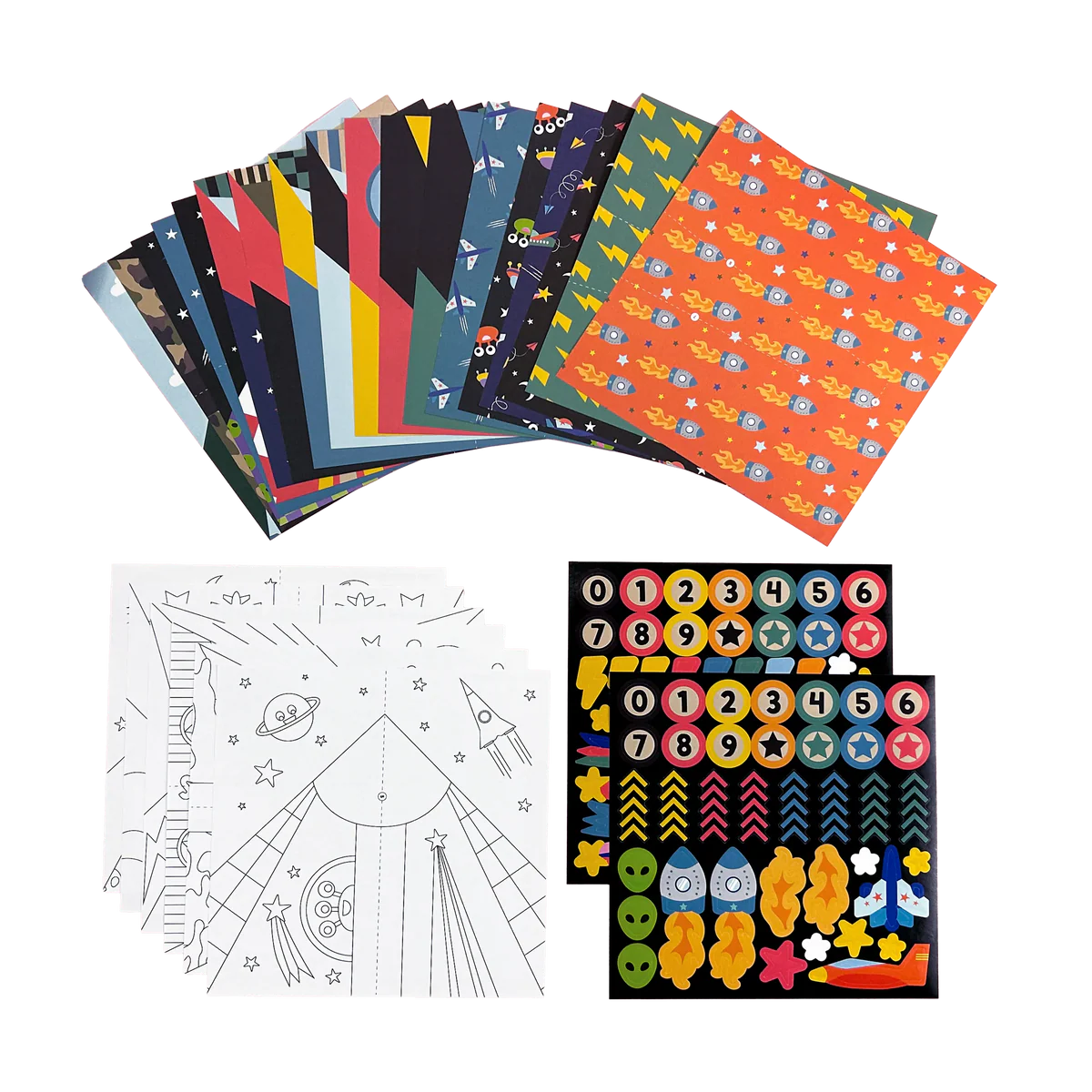 DIY Paper Airplanes (Set of 24 Designs)