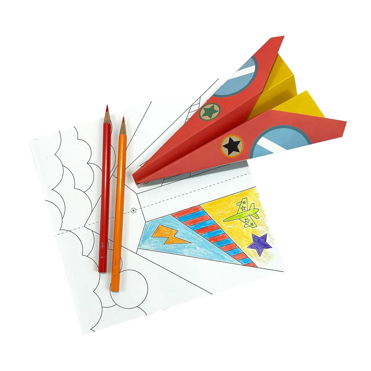 DIY Paper Airplanes (Set of 24 Designs)