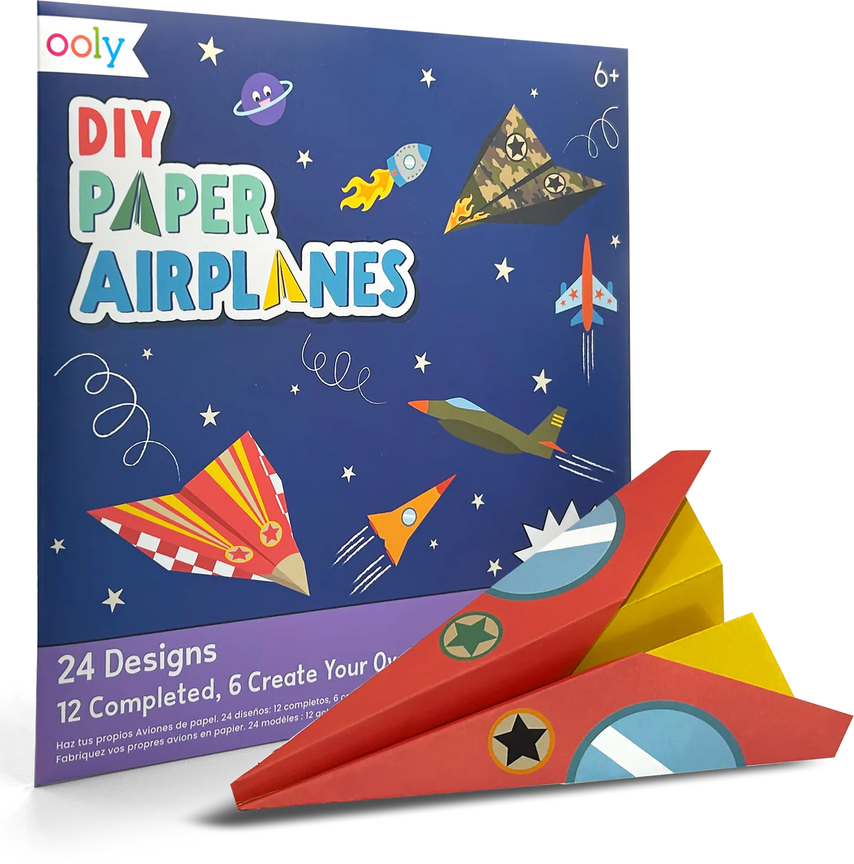 DIY Paper Airplanes (Set of 24 Designs)
