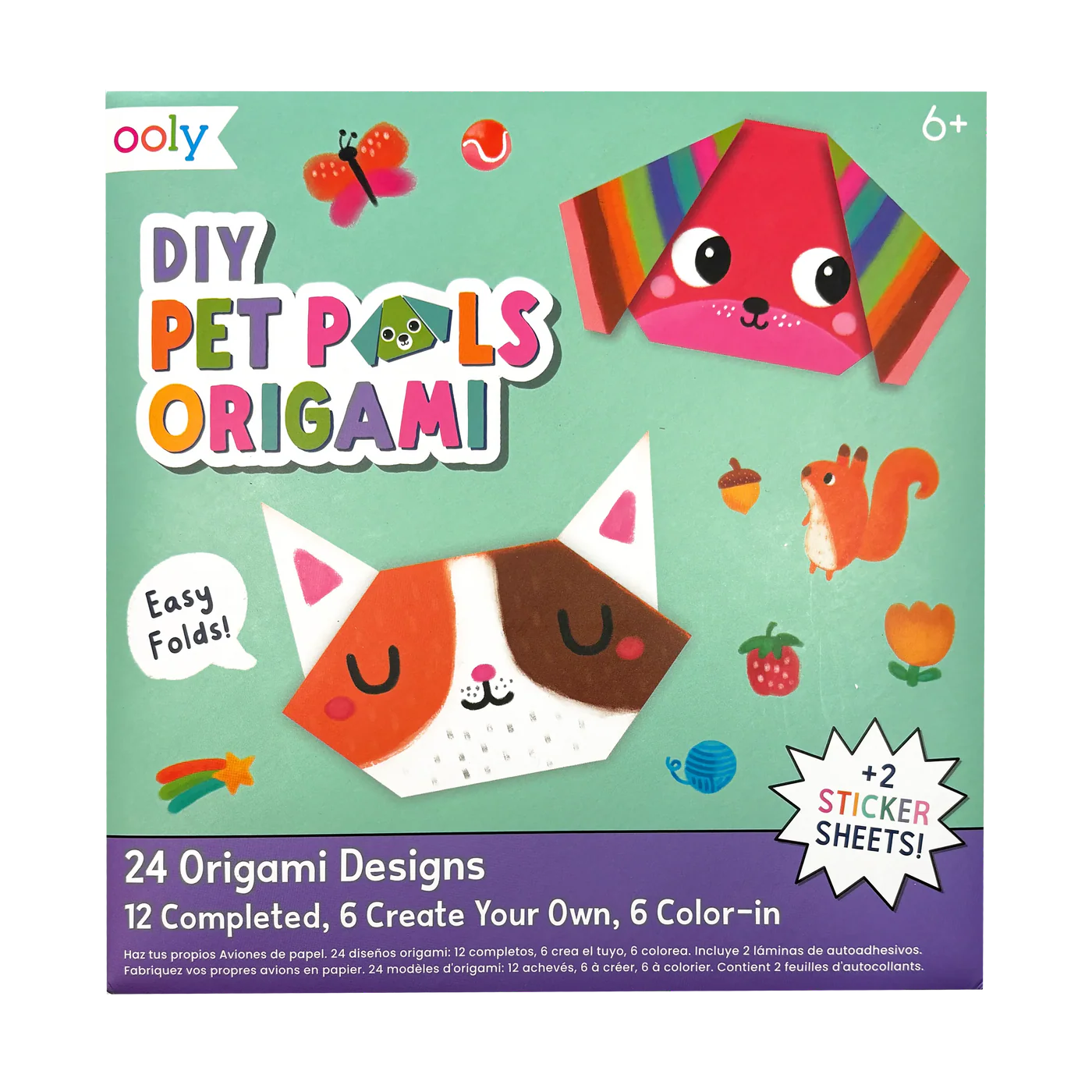 DIY Pet Pals Origami - Set of 24 Designs
