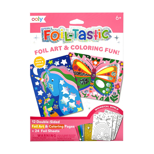 Foil-tastic: Foil Art & Coloring Fun - Whimsical World