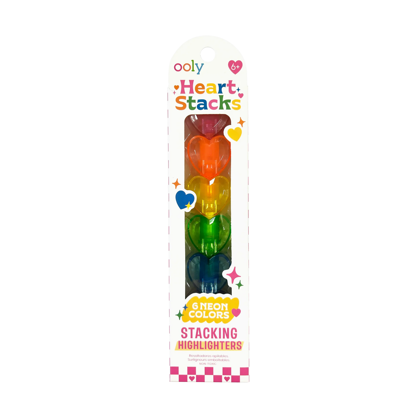 Heart Stacks: Stacking Highlighters