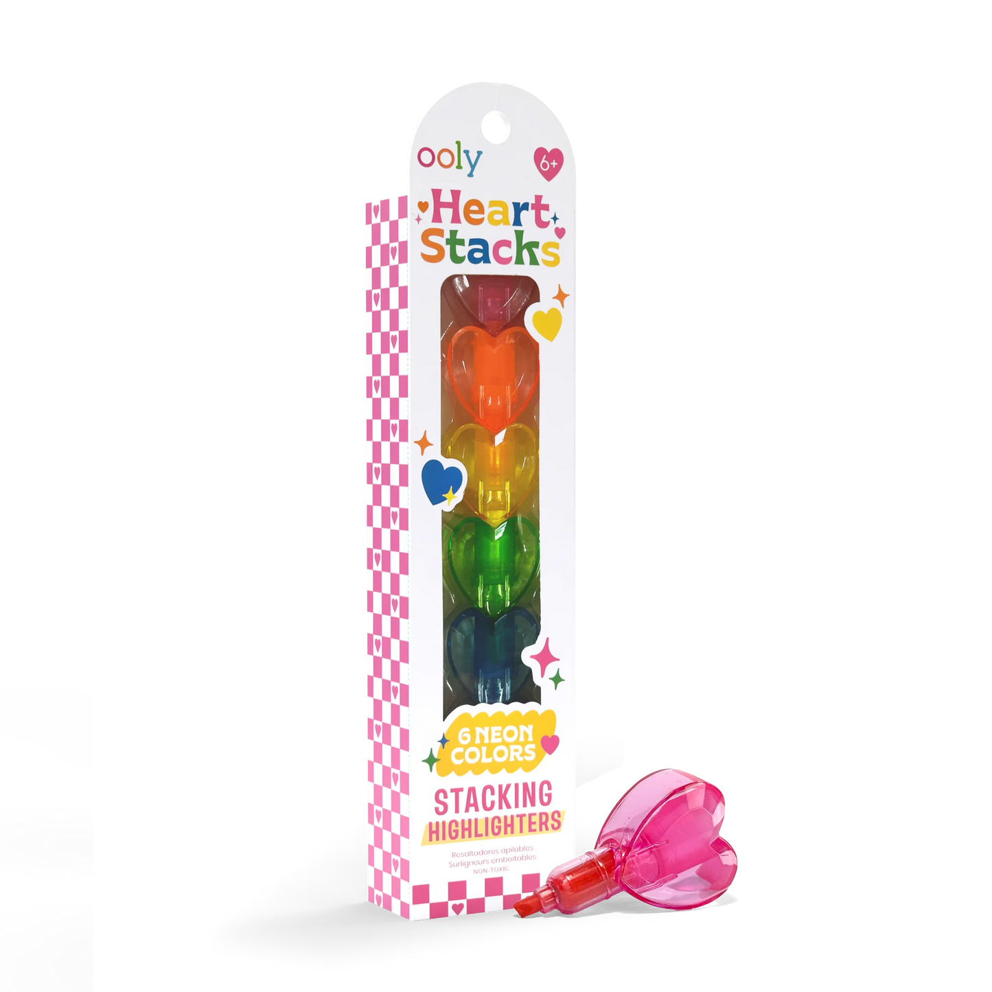 Heart Stacks: Stacking Highlighters