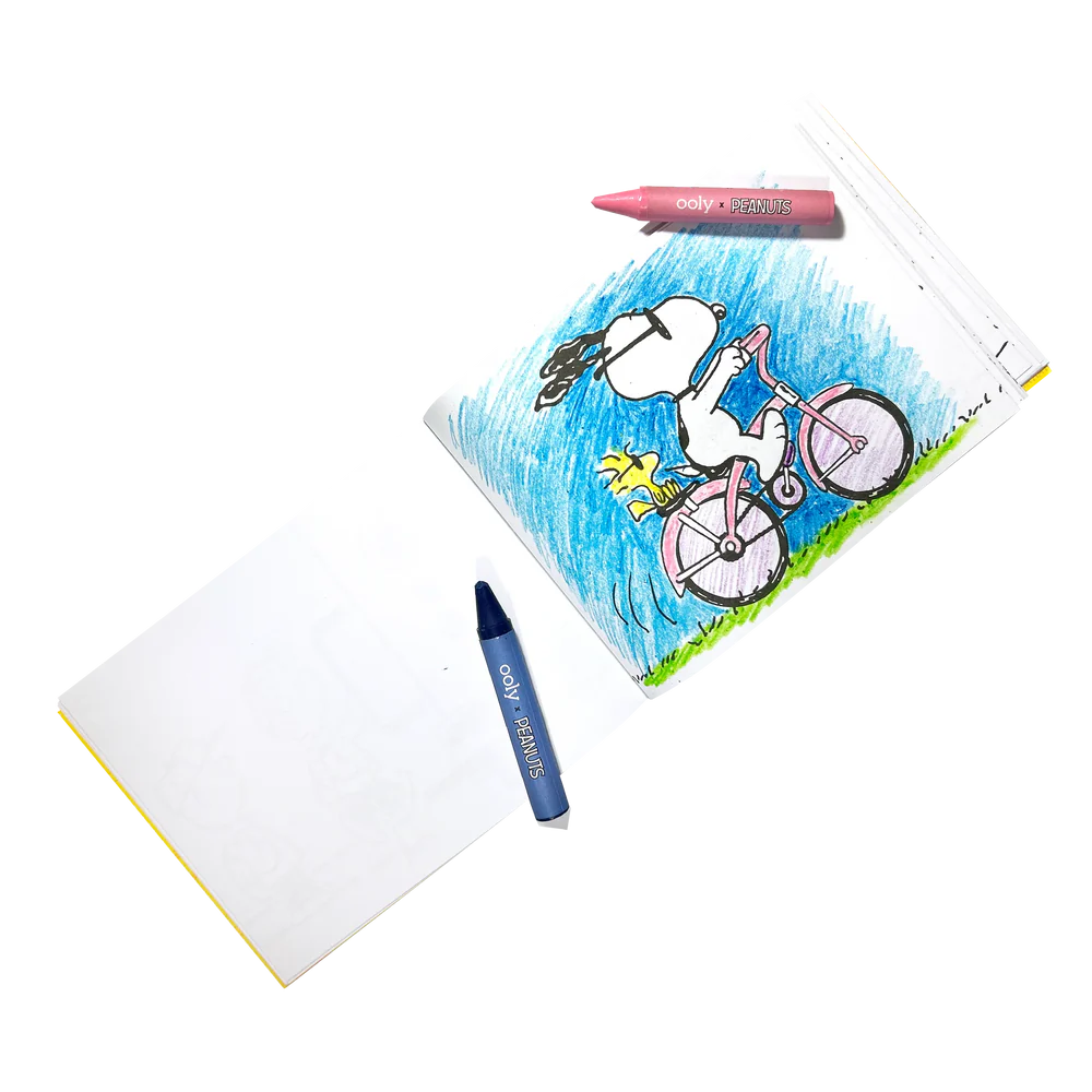 Ooly x Peanuts: Snoopy School Coloring Travel Kit