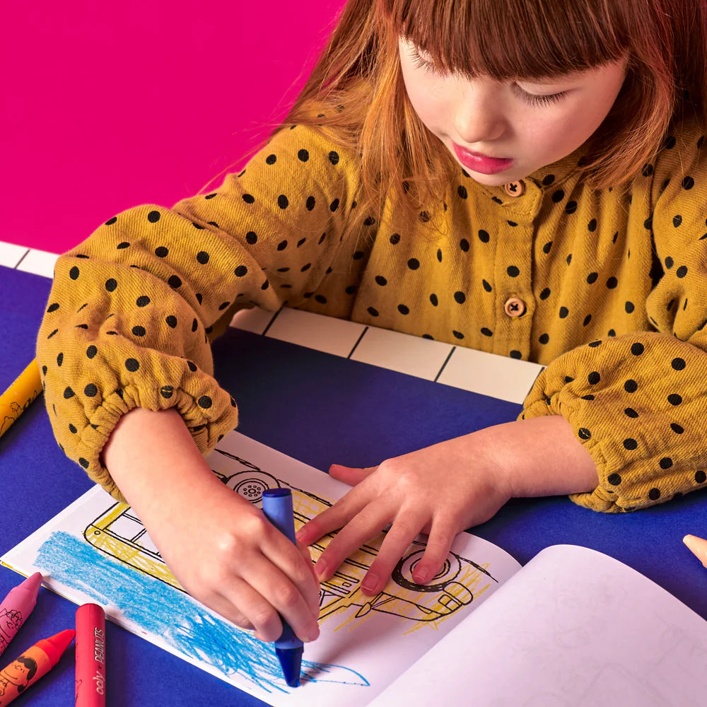 Ooly x Peanuts: Snoopy School Coloring Travel Kit