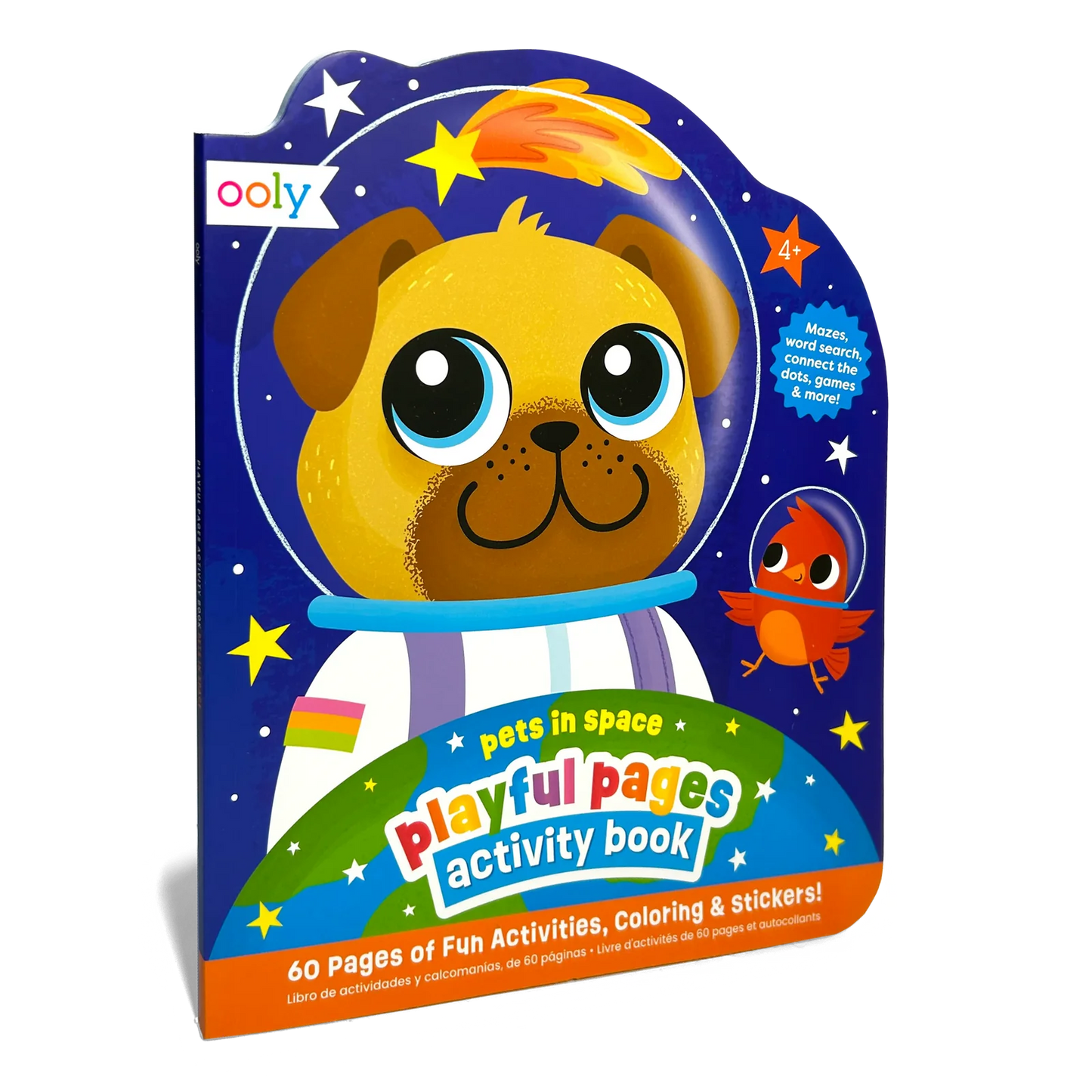 Playful Pages: Activity Book - Pets in Space