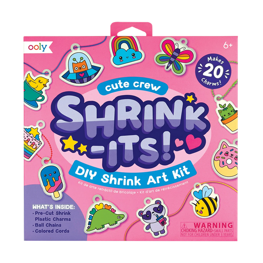 Shrink-It's! D.I.Y. Shrink Art Kit-Cute Crew