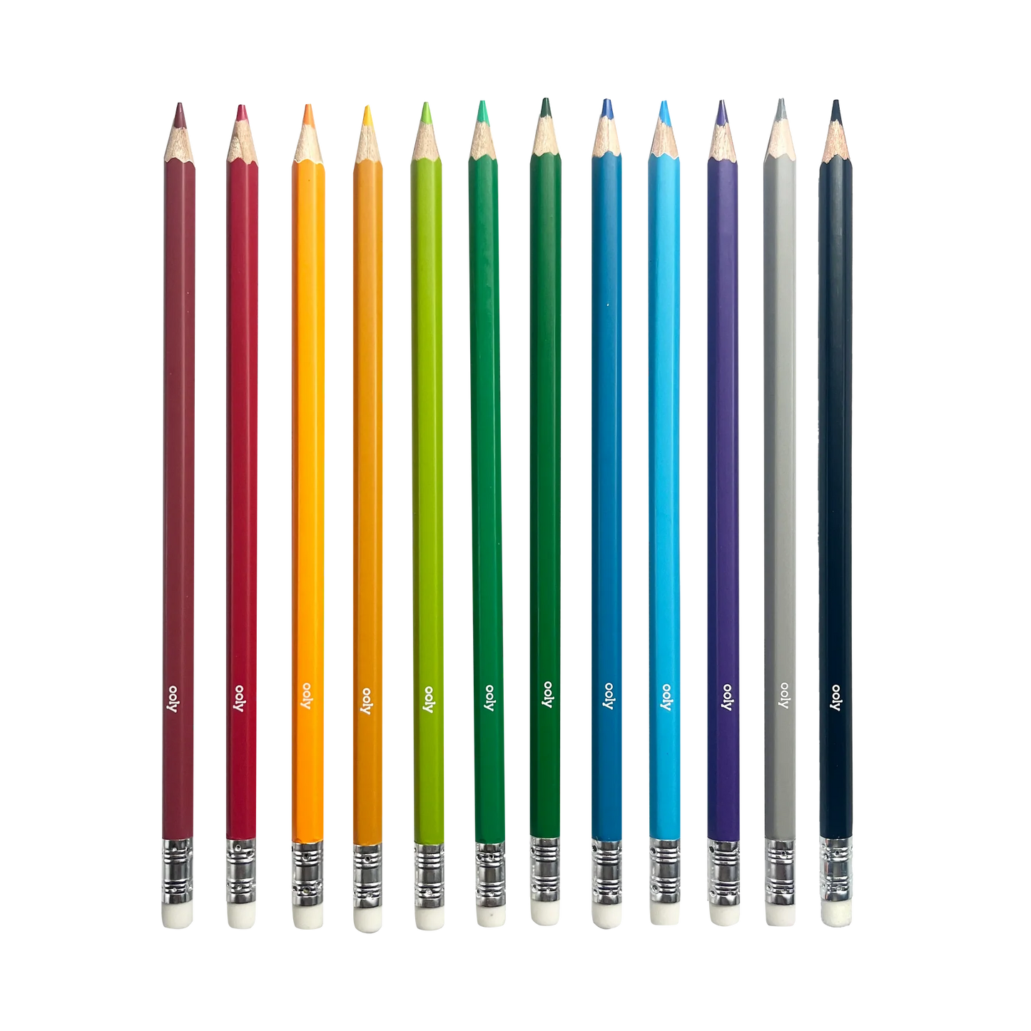 Un-Mistakeables Erasable Colored Pencils (Set of 12)