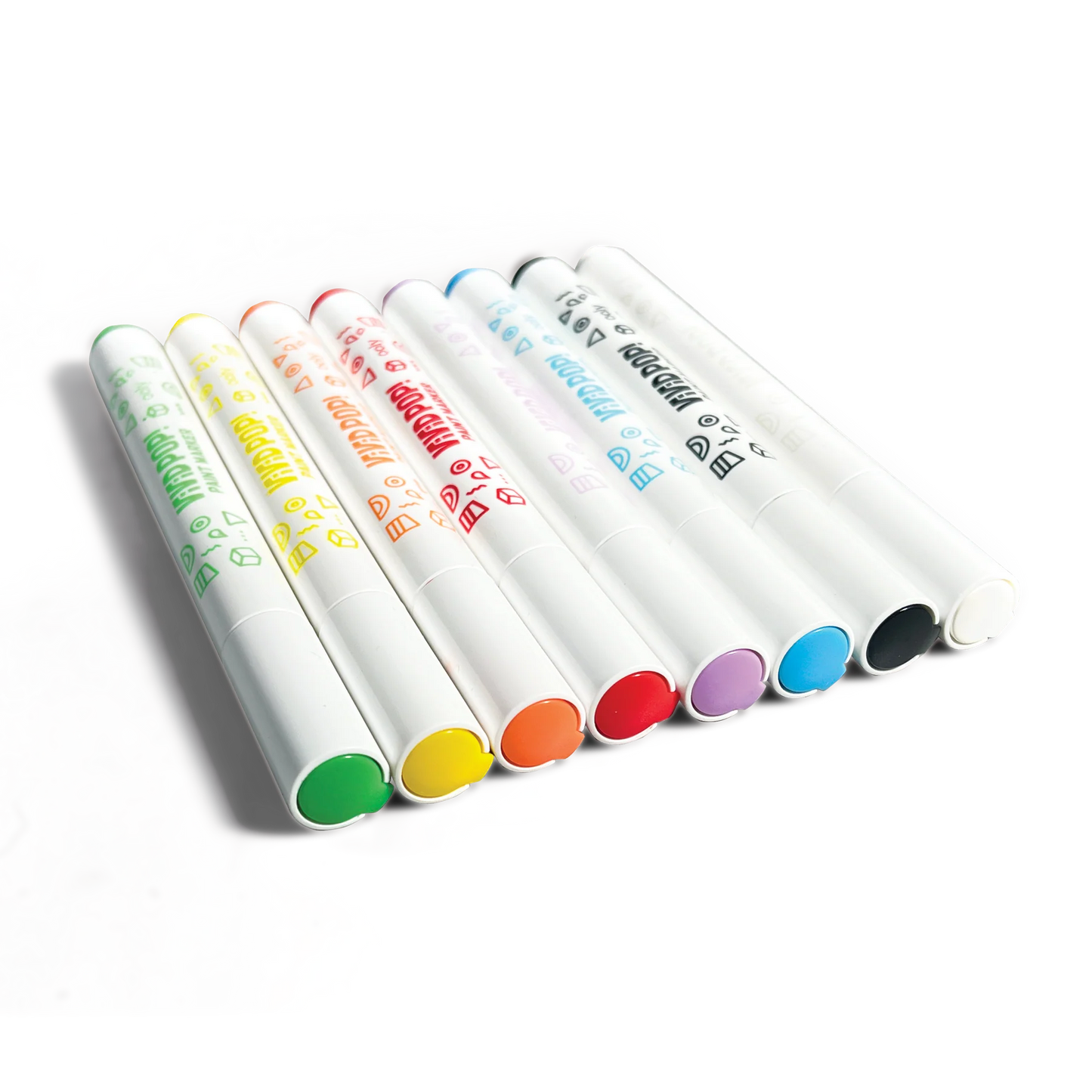 Vivid Pop! Water Based Paint Markers - 8 Colors