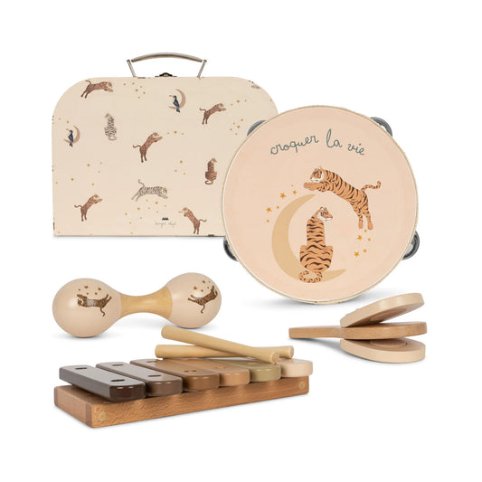 Wooden Music Set Tiger