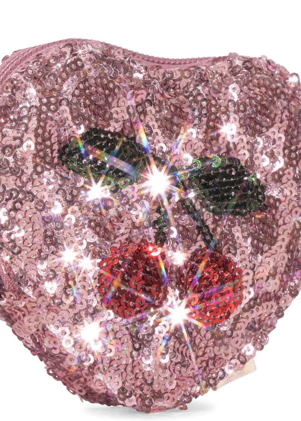 Sequin Heart Wallet