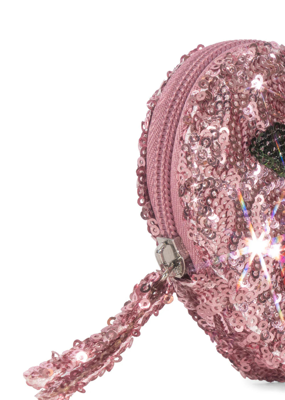 Sequin Heart Wallet