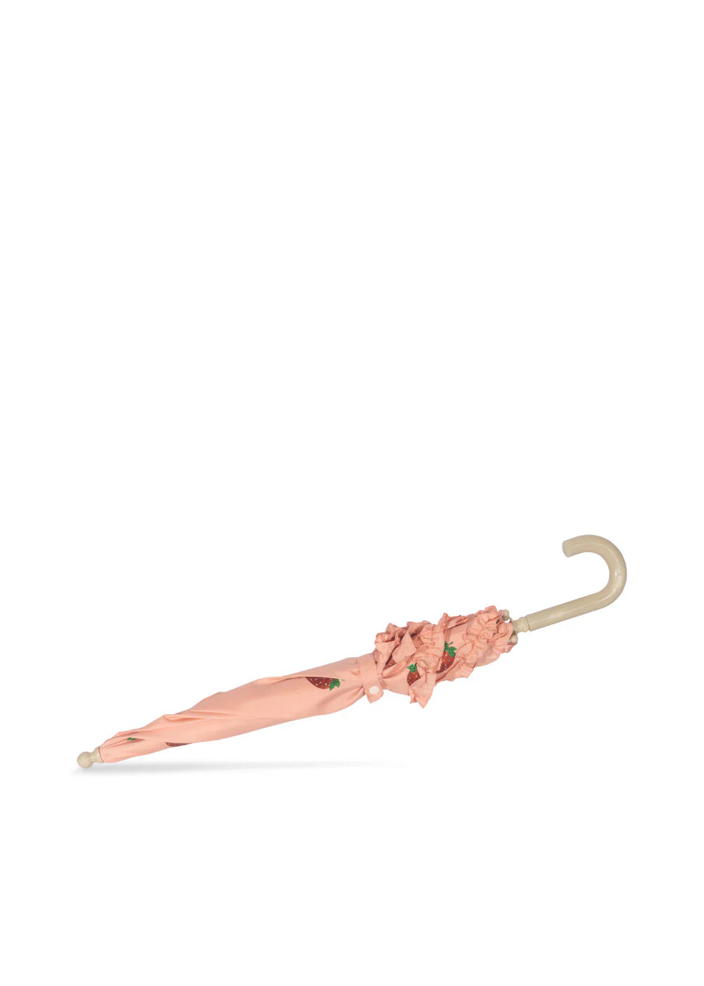 Frill Umbrella - Strawberry Glitter