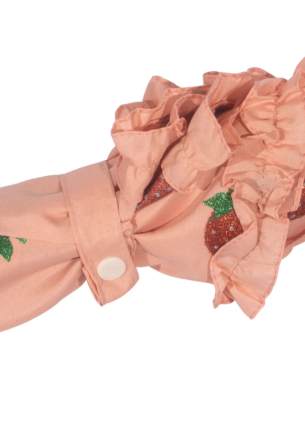 Frill Umbrella - Strawberry Glitter