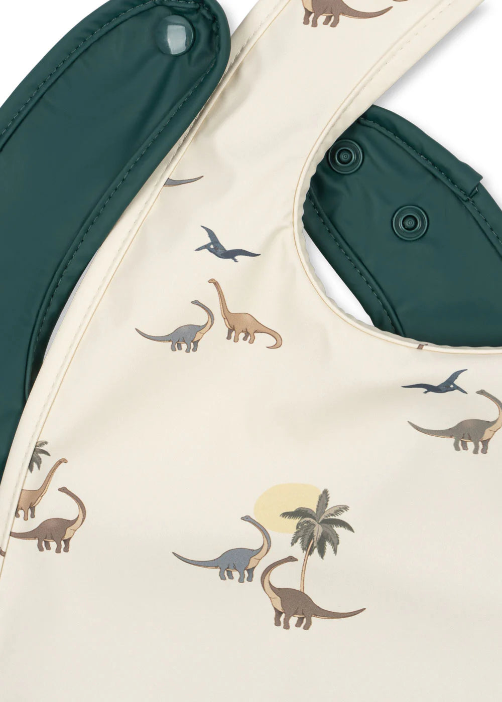 2 Pack Dinner Bib - Kubi, Rain Forest