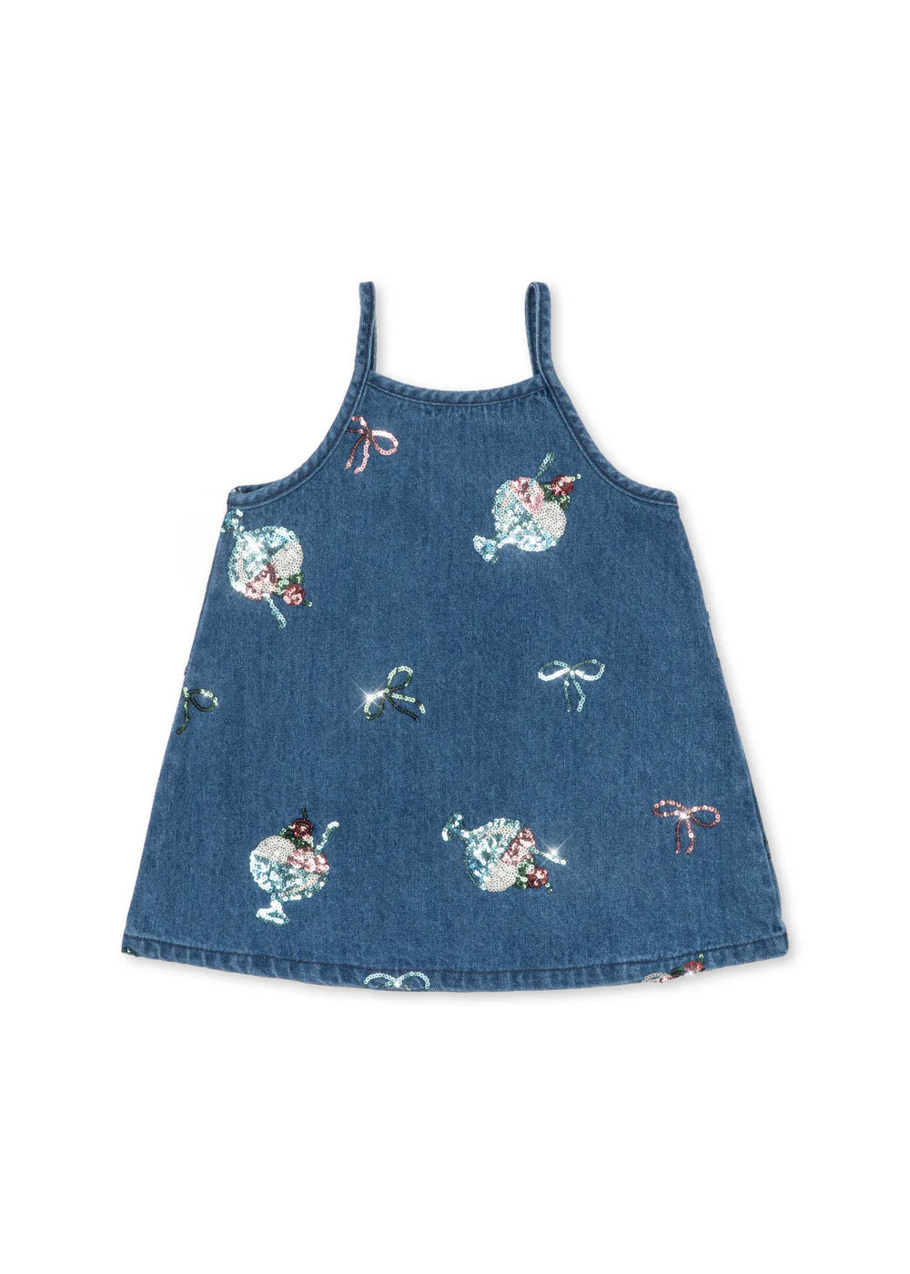 Magot Sequin Strap Dress GOTS