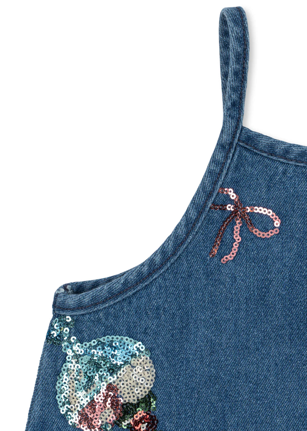 Magot Sequin Strap Dress GOTS