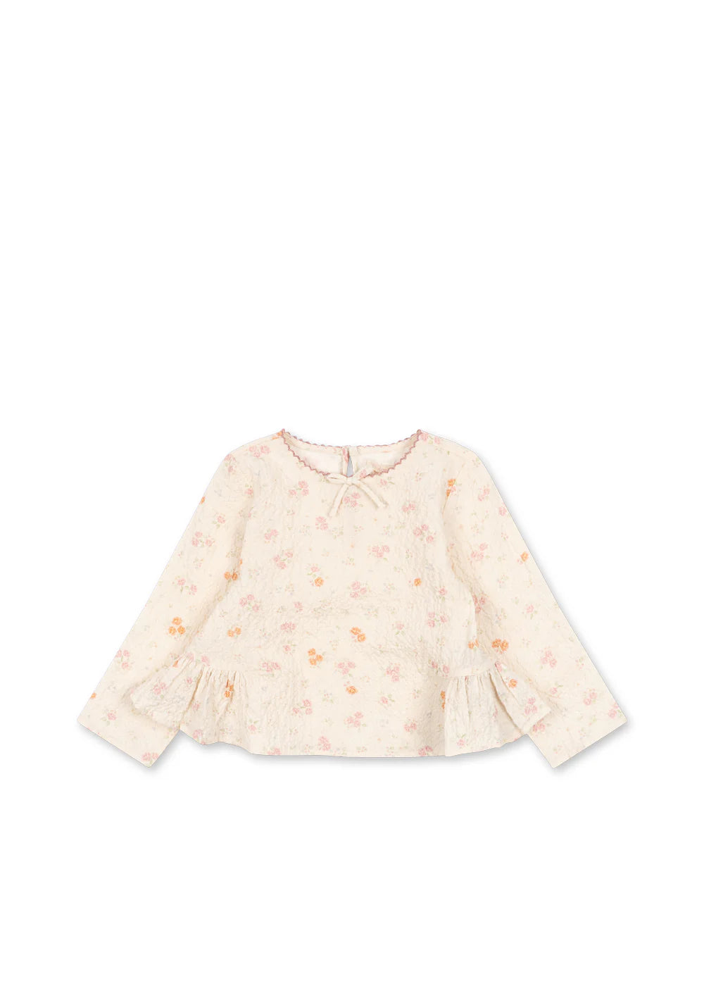 Elin Bow Blouse GOTS