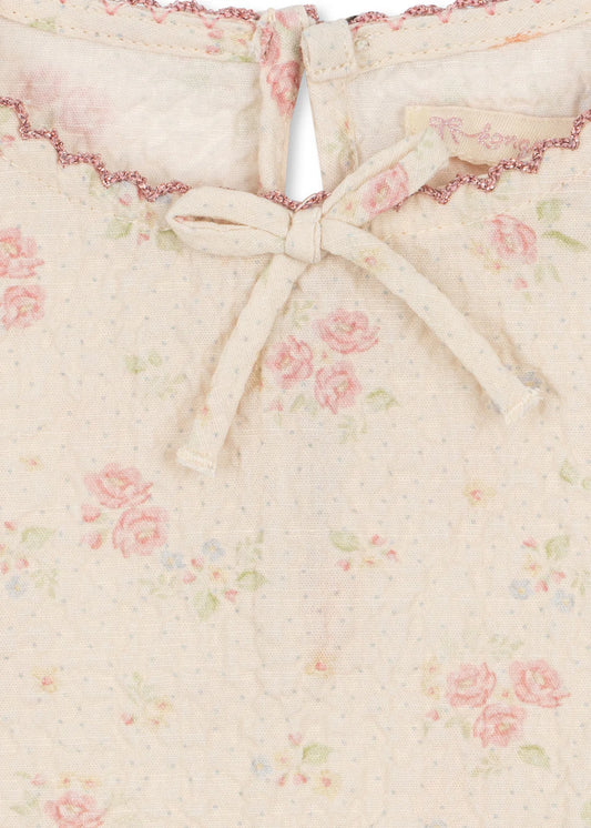 Elin Bow Blouse GOTS
