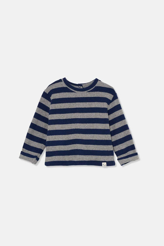 Wide Stripes Baby Sweater