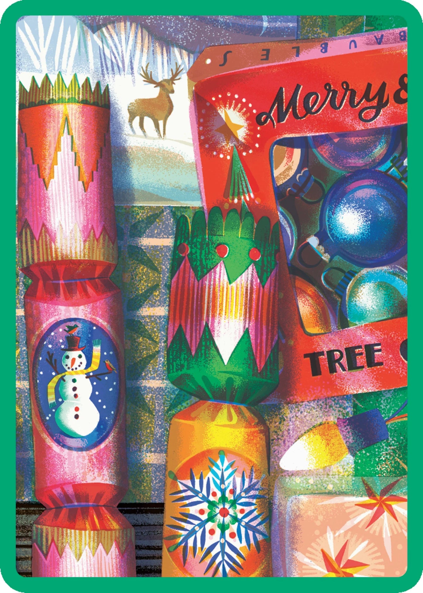 Christmas Decorations Playing Cards