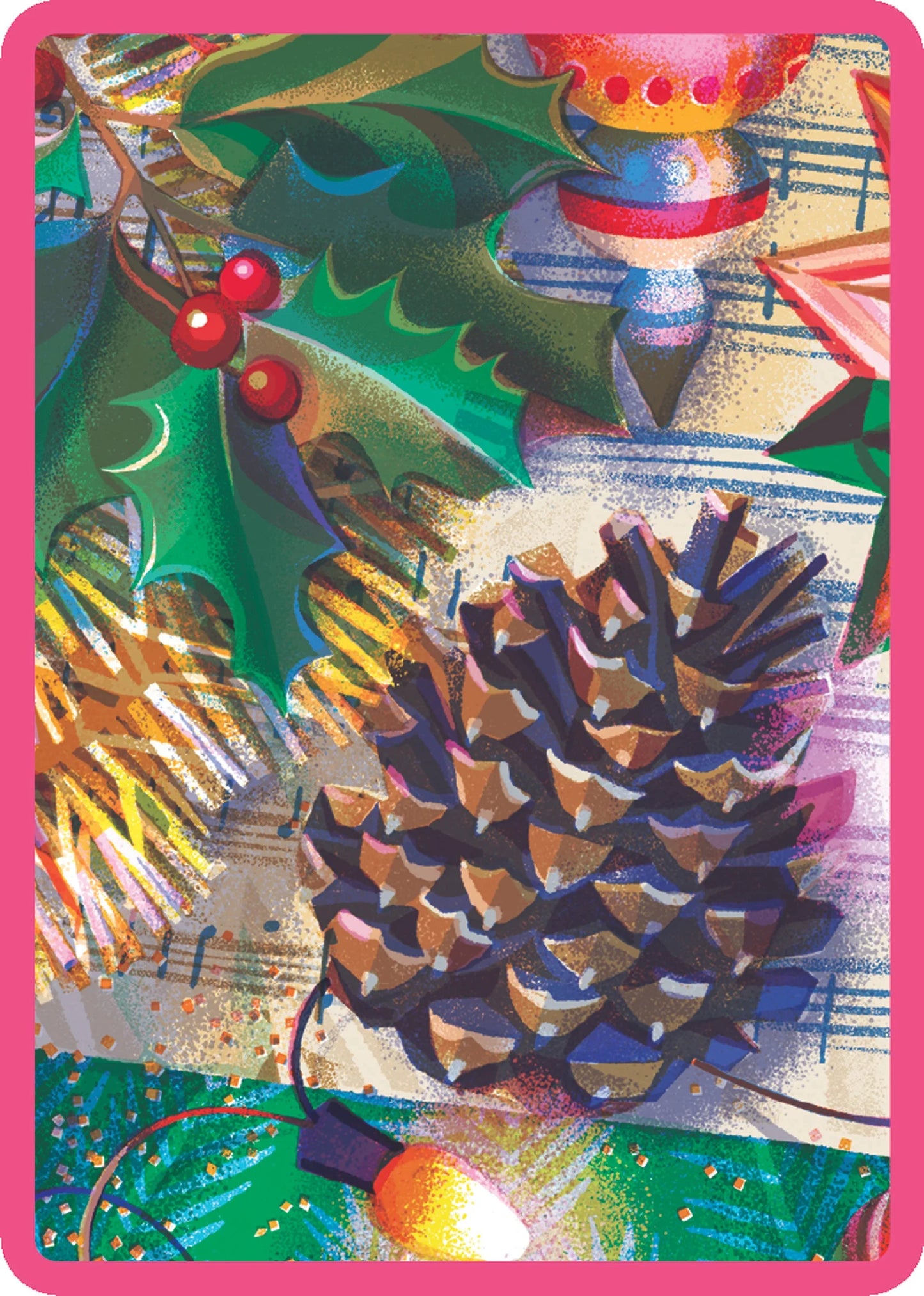 Christmas Decorations Playing Cards