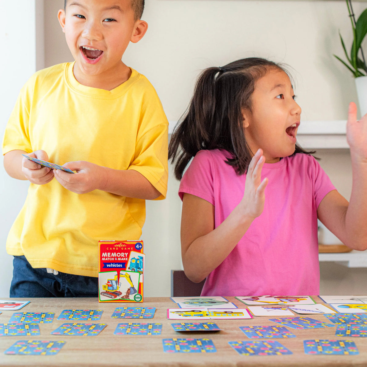 Vehicles Memory Match & Make Game