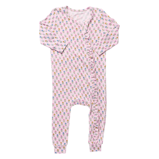 Baby Ruffle Bamboo Romper
