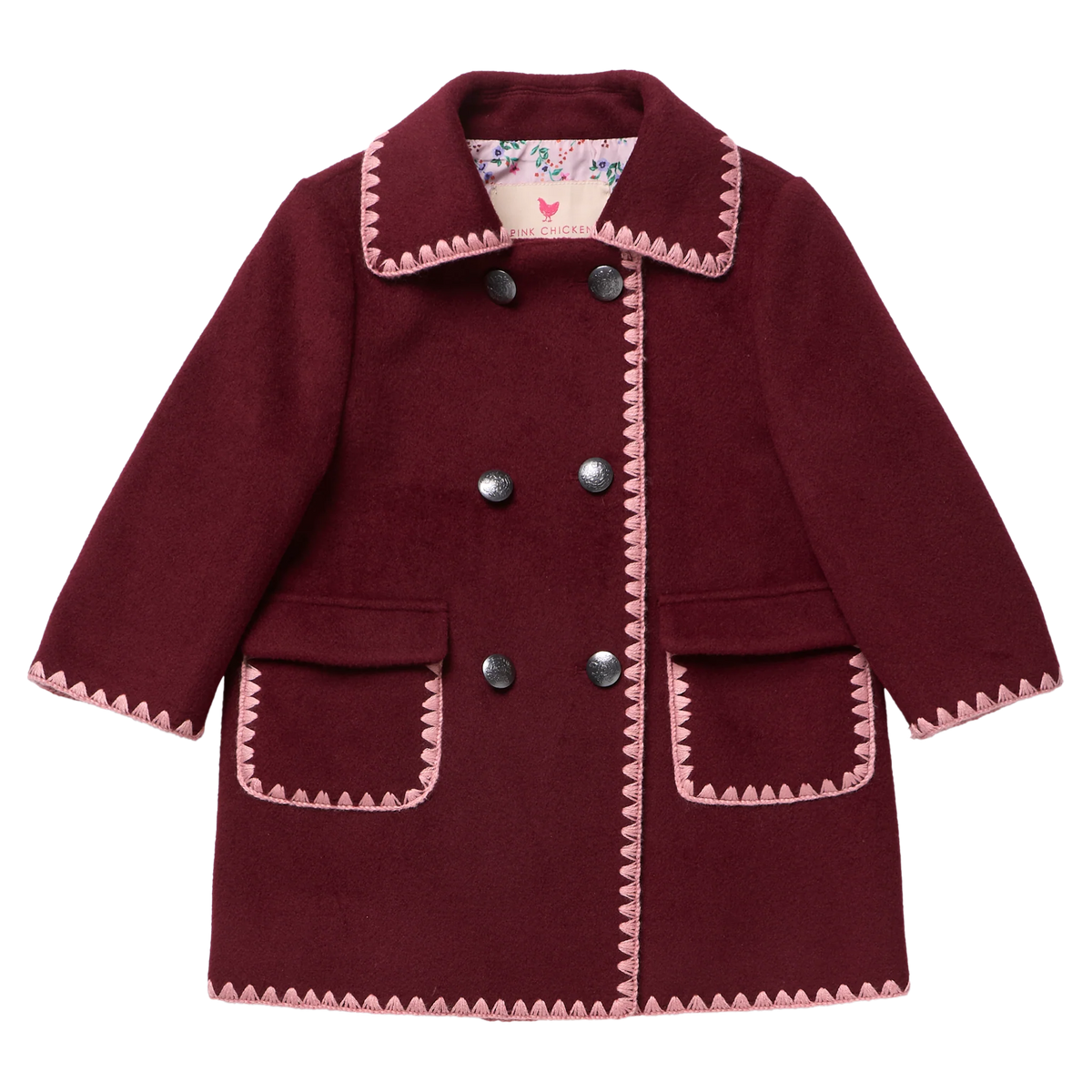 Girls Beck Peacoat