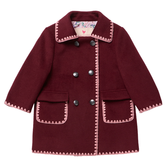 Girls Beck Peacoat