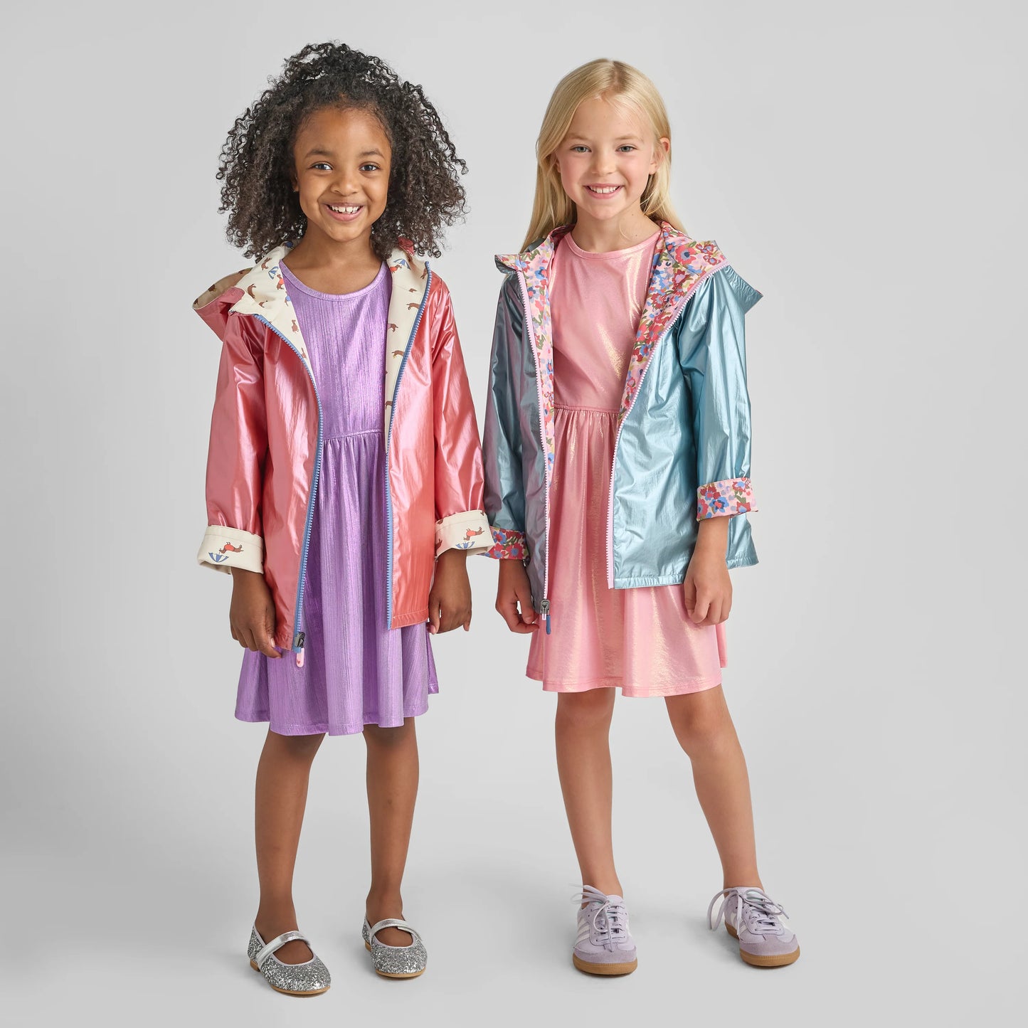 Girls Rafa Reversible Raincoat