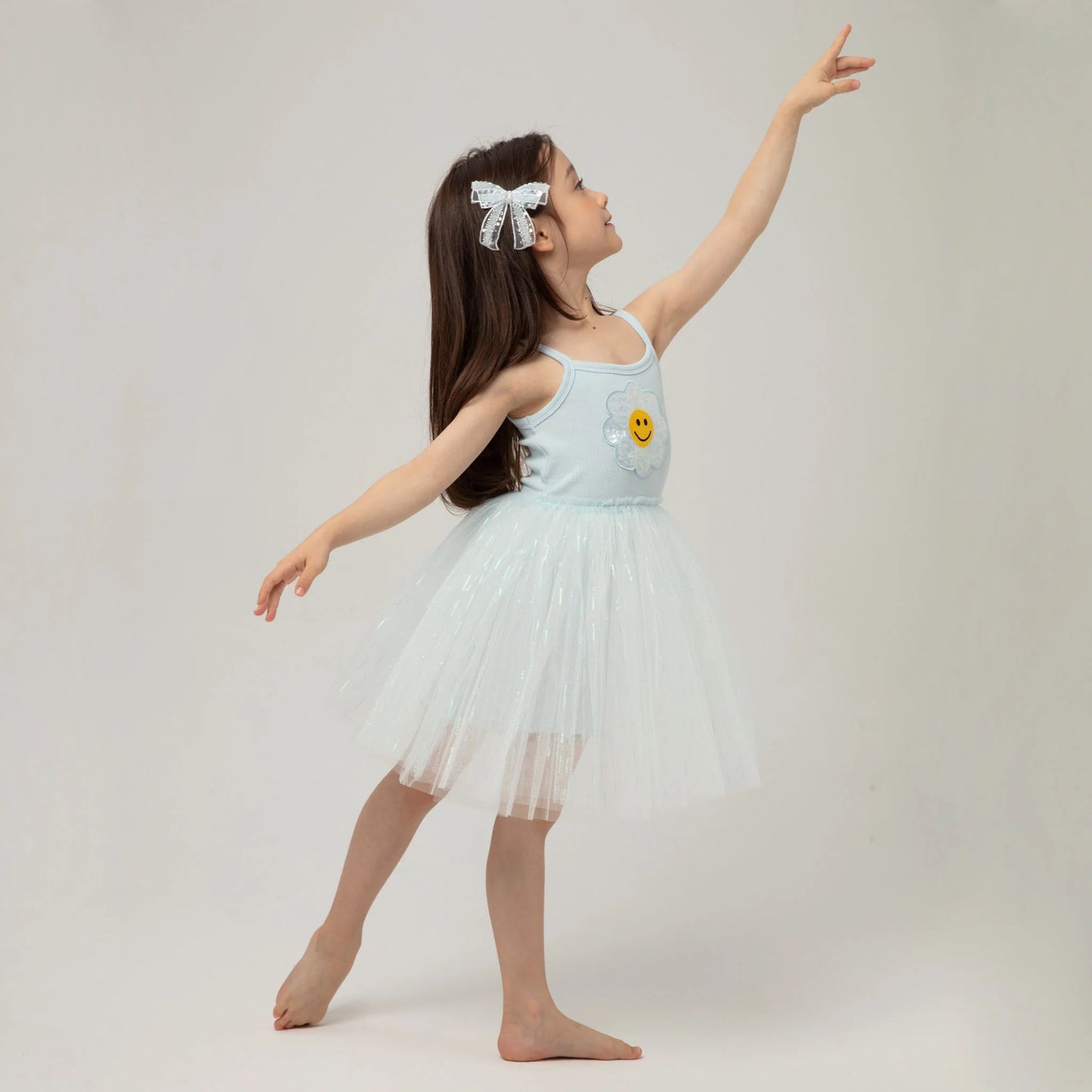 Hailey Bow Clips - White