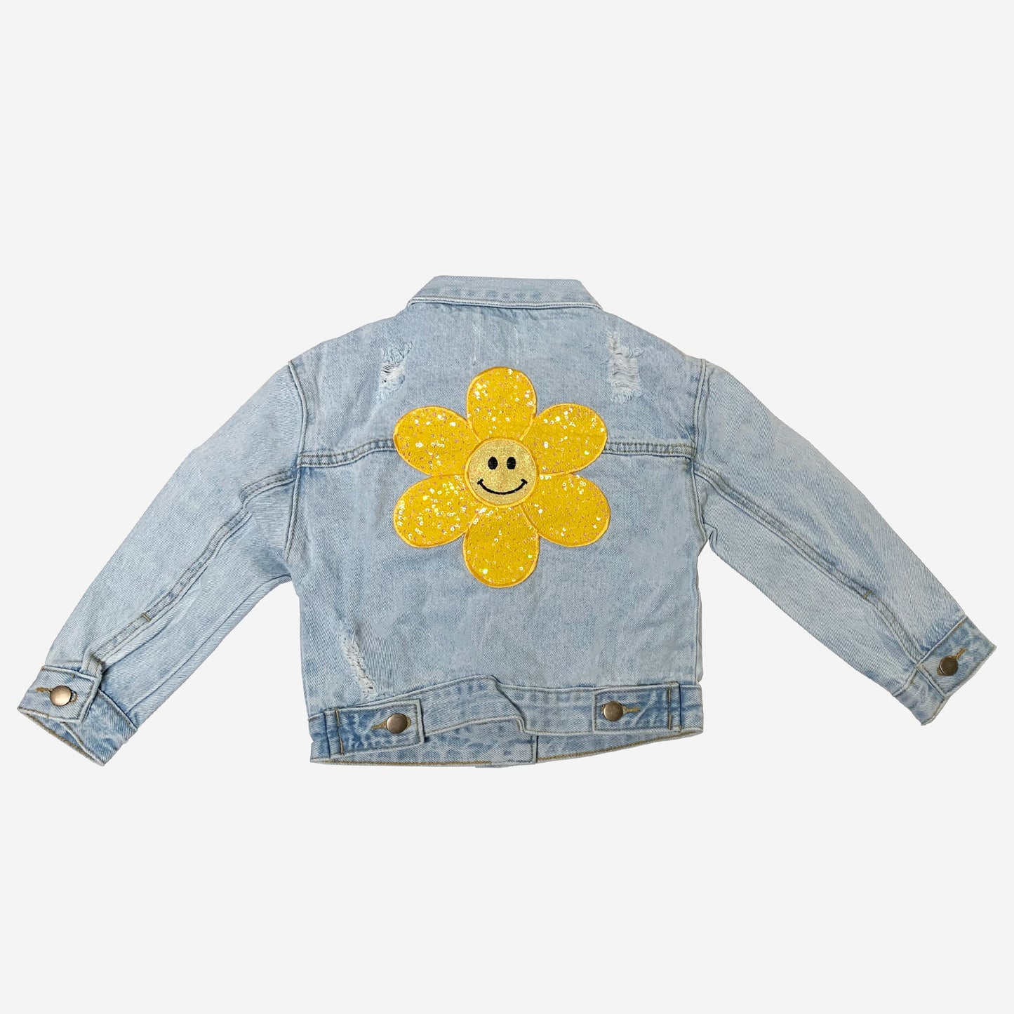 Patched Denim Jacket