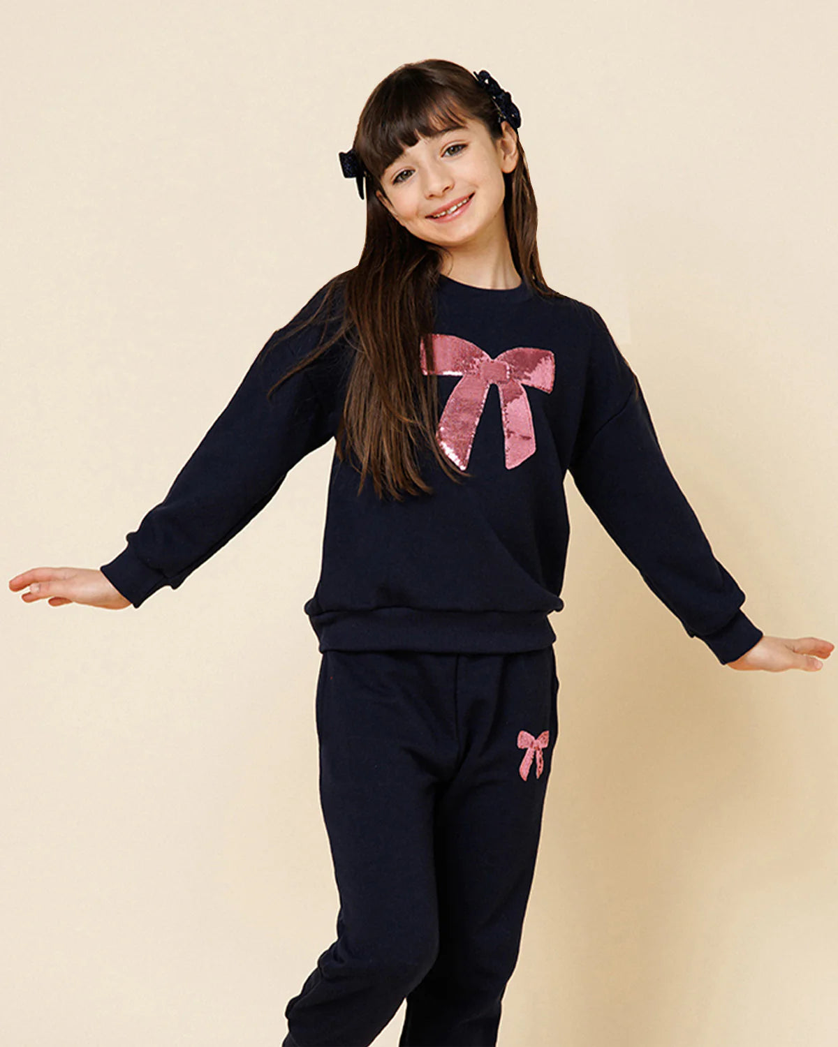 Lulu Bow Sweatshirt