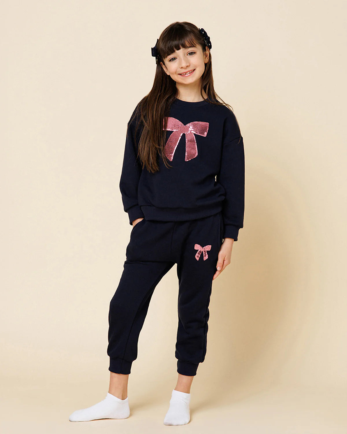 Lulu Bow Sweatshirt