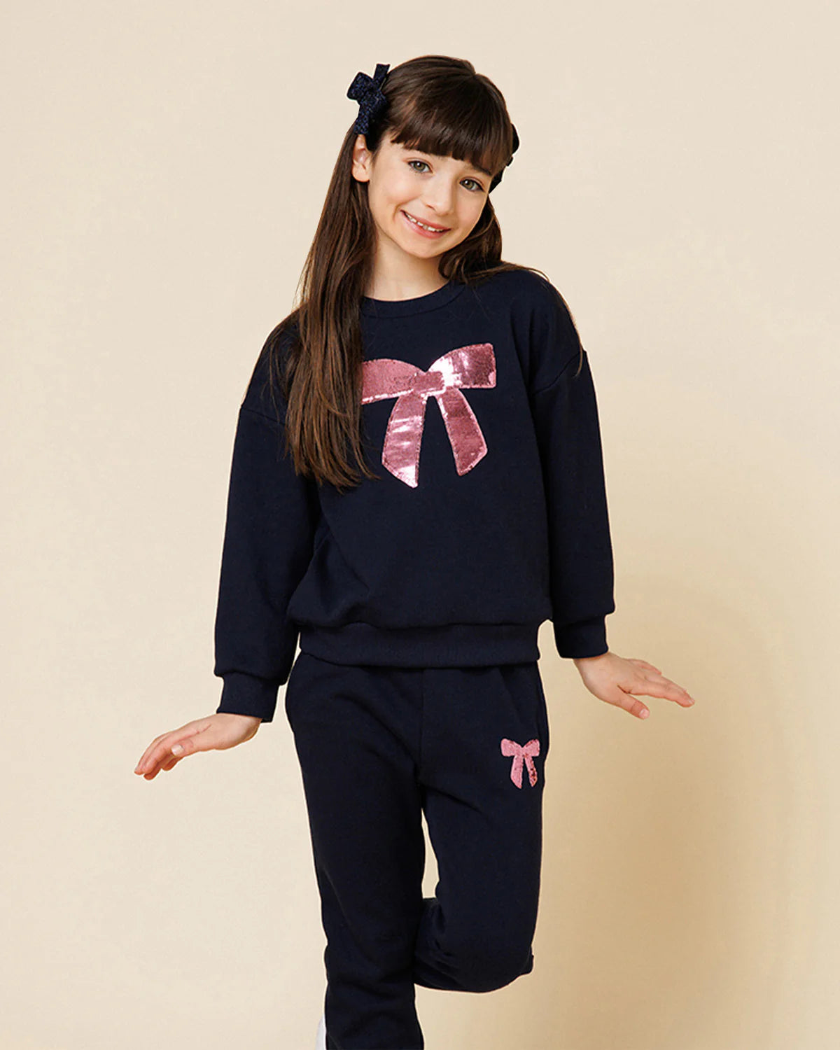 Lulu Bow Sweatshirt