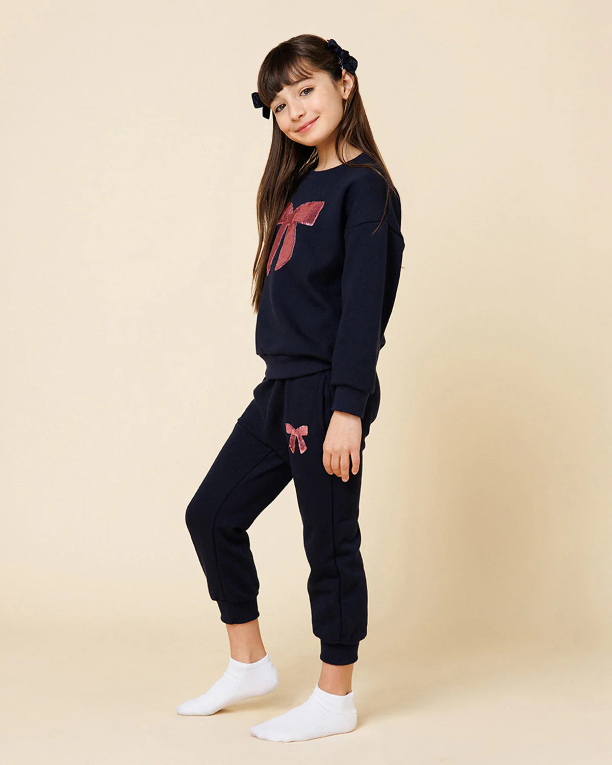 Lulu Bow Sweatshirt