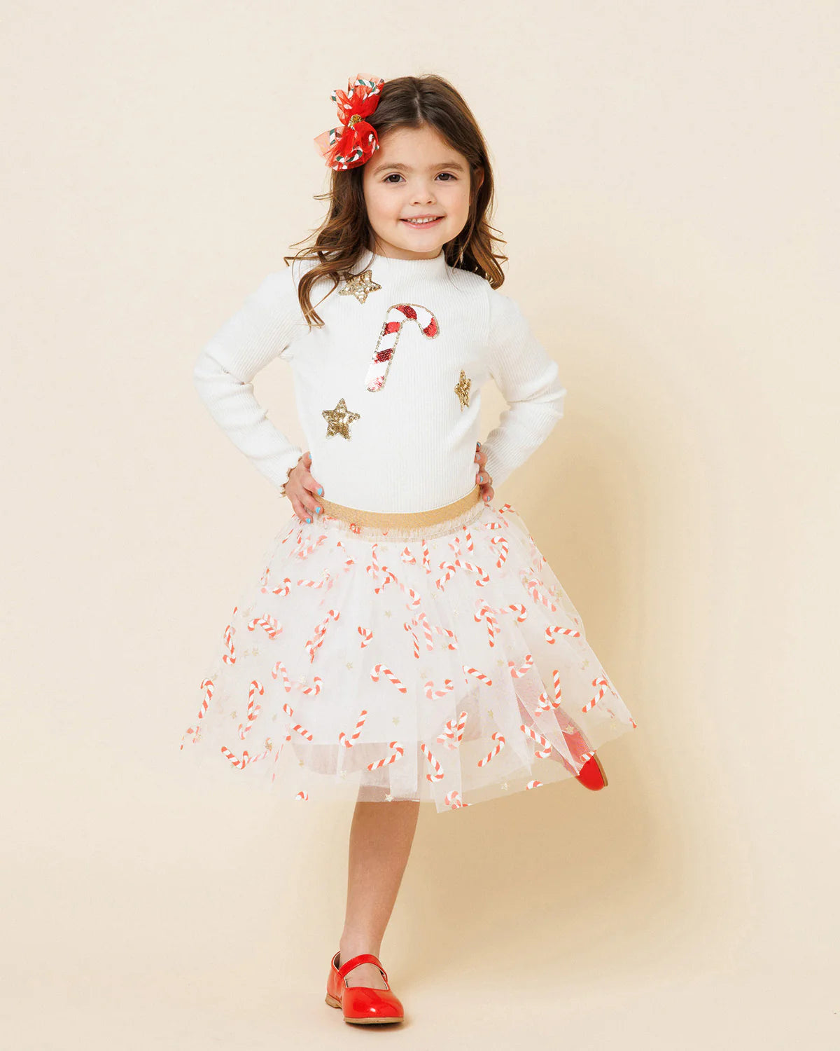Candy Cane Star Skirt
